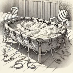 Straps and hooks are more difficult to use