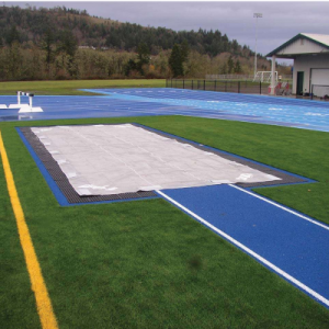 Weather Protection over Long Jump Sand Pit